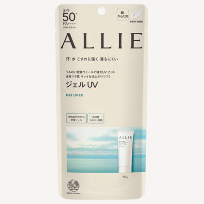 Kanebo Allie Gel Sunscreen UV EX (Coral Reef Safe Sunscreen) SPF50+ PA++++ 90g